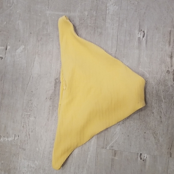 💕L*SPACE💕 Eco Chic Repreve Sol Bikini Bottom ~ Ribbed Golden Hour XL NWT - Picture 9 of 14